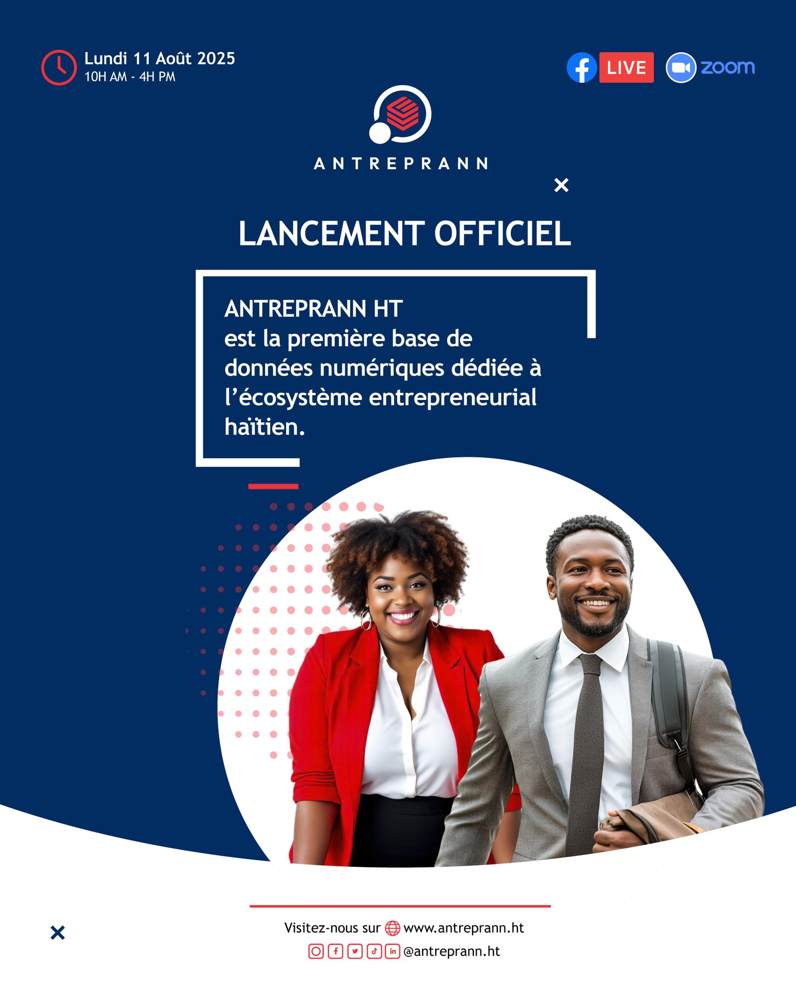 Antreprann: The Digital Revolution of Haitian Entrepreneurship Coming August 11, 2025