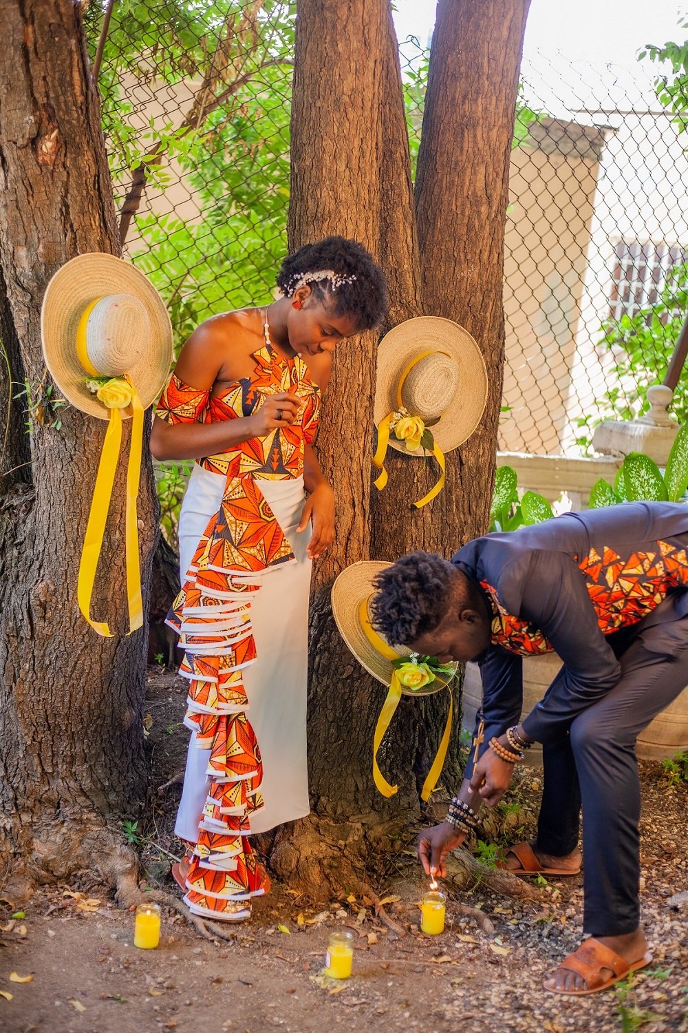 Cathiana and Darlin highlight Haitian culture through their union