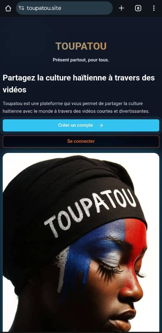 Discover Toupatou: The Haitian social network that connects, empowers, and empowers.