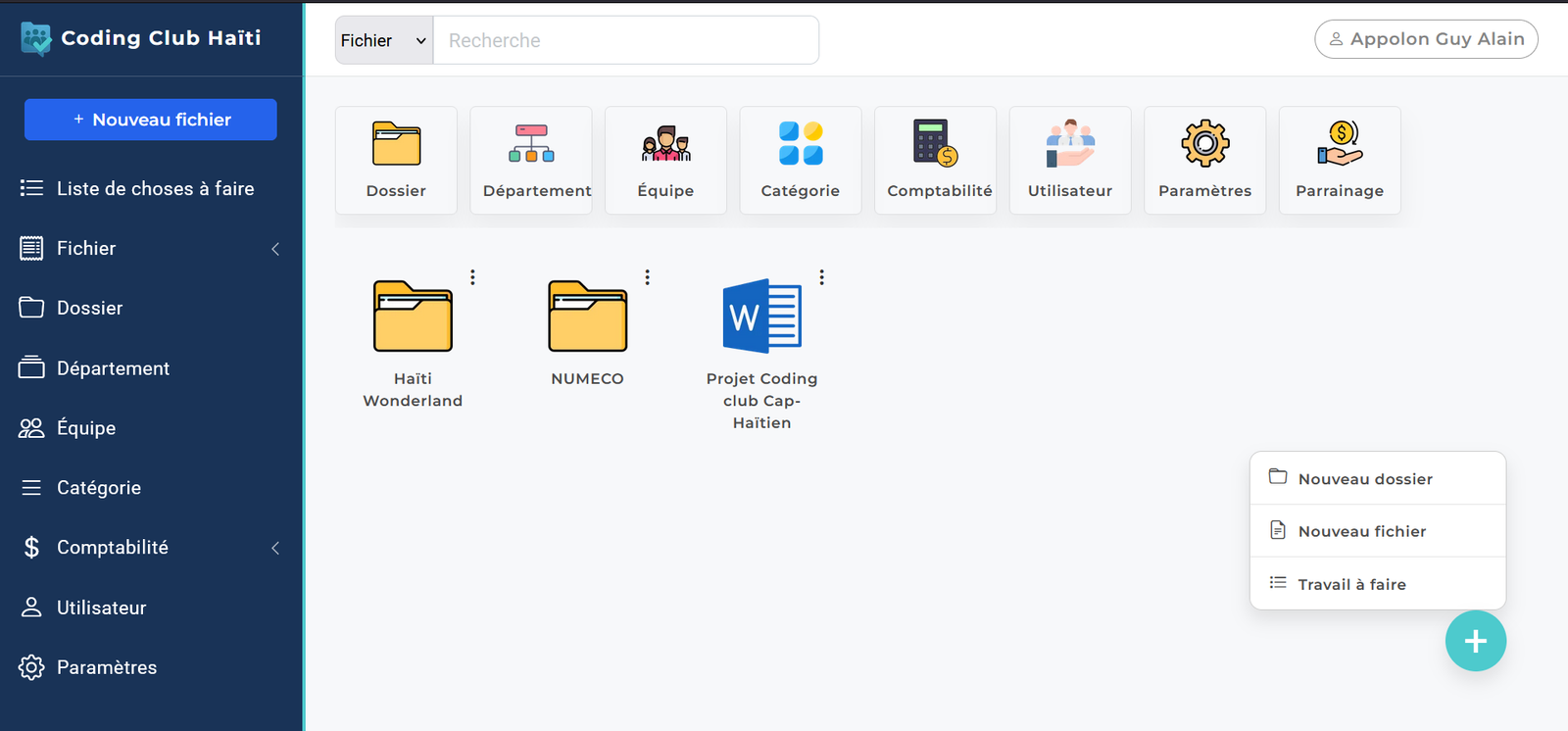 MyTeamCollab: Appolon Guy Alain Revolutionizes Team Document Sharing